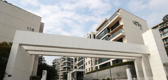 서울 용산구 한남동 한남더힐이 7년 연속 전국 아파트 최고 매매가 기록을 이어가고 있다. <연합뉴스>